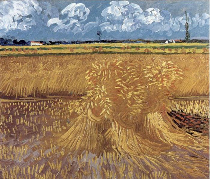 Vincent Van Gogh Wheat Field china oil painting image